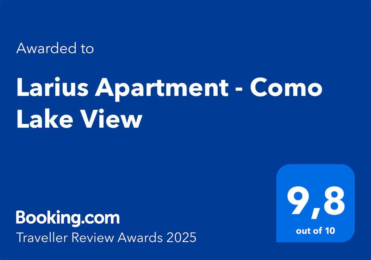 Larius Apartment - Como Lake View Mandello del Lario Exteriör bild
